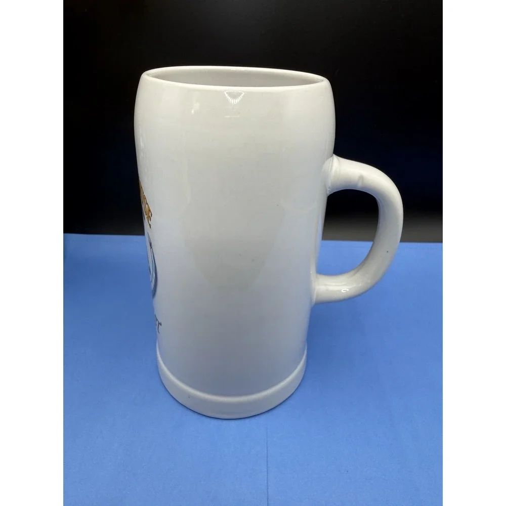 Capital Ale House Oktoberfest Ceramic Beer Stein Mug 1 Liter- Blonde Girl Design